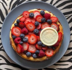 Cheesecake keto 6 porciones