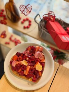 Tarta Corazón de Frambuesa 4/5 porciones